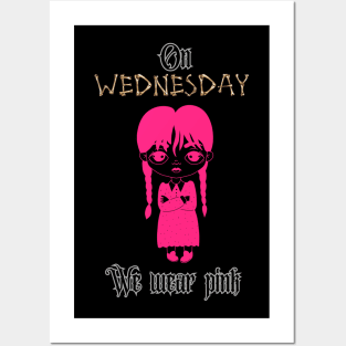 On Wednesday Posters and Art